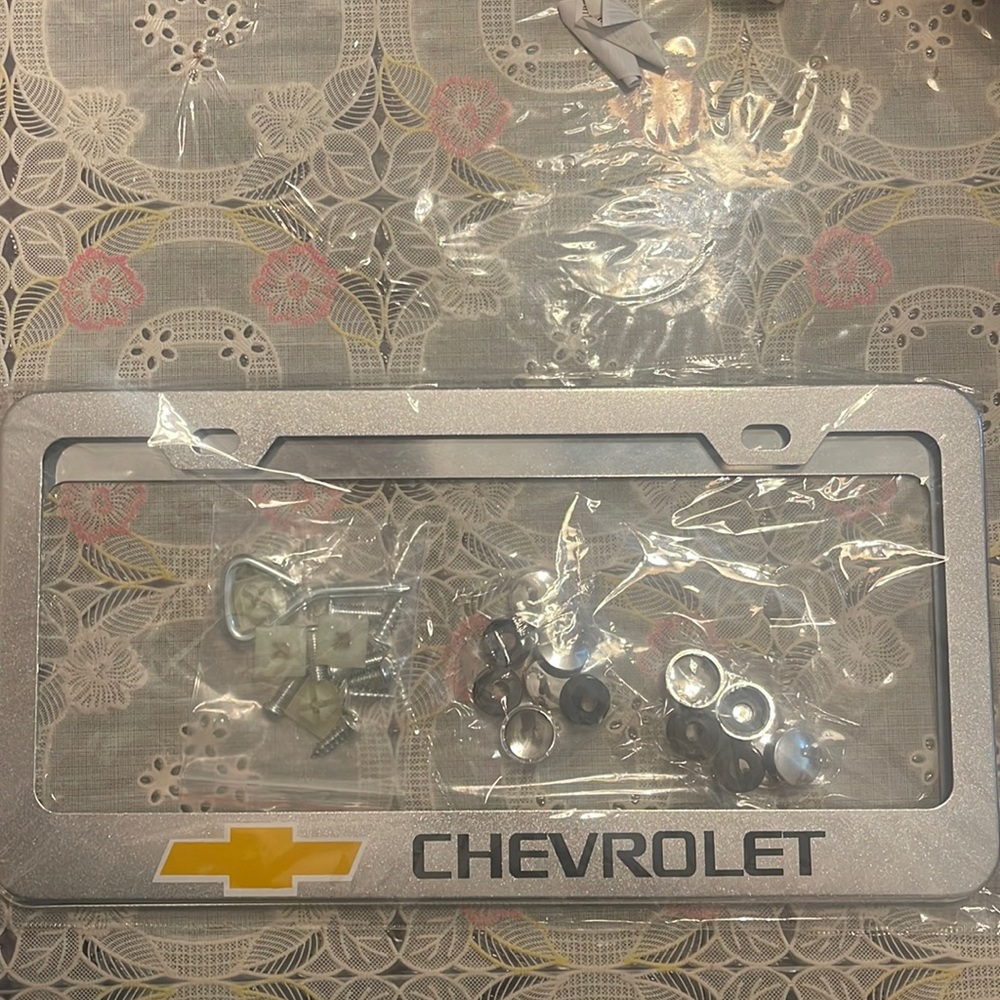 chevrolet plates frame